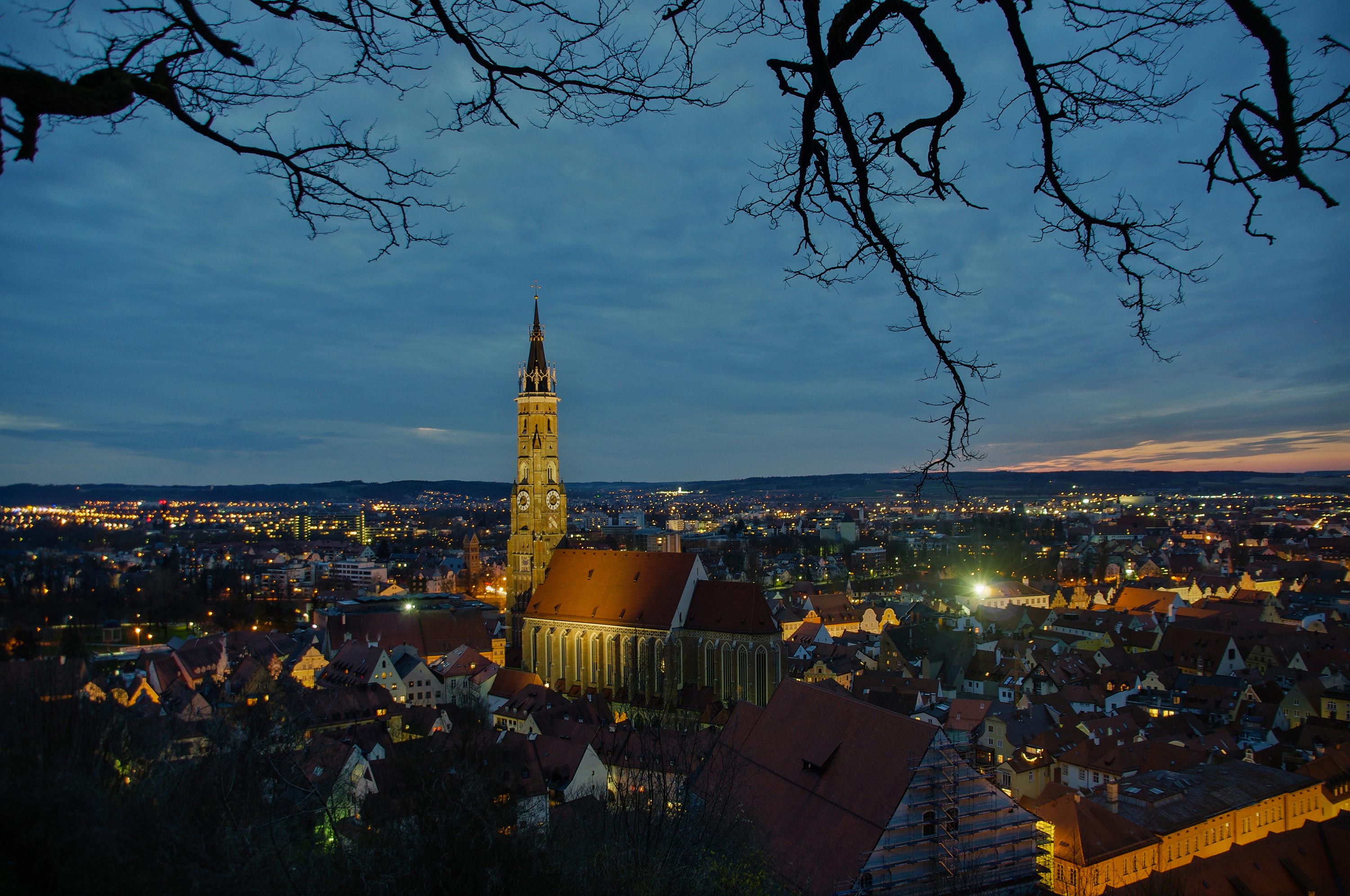 ... durch Landshuts gotische Altstadt